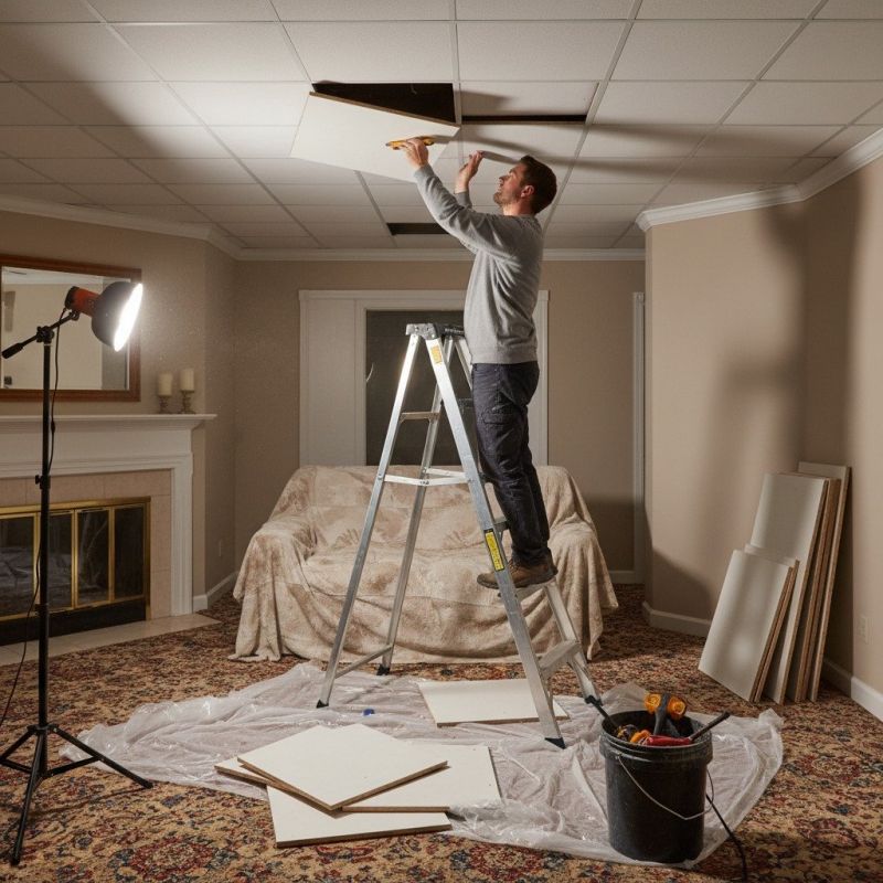 Local Ceiling Trim Repair in Bolivia, NC