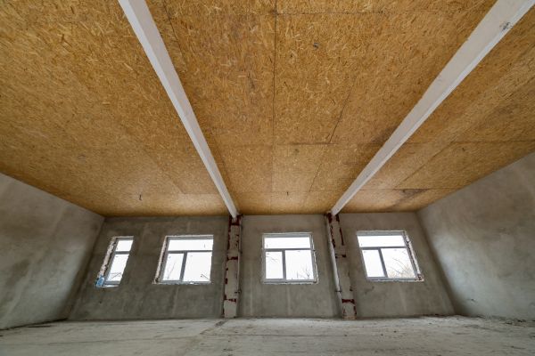 Plywood Ceiling Installation