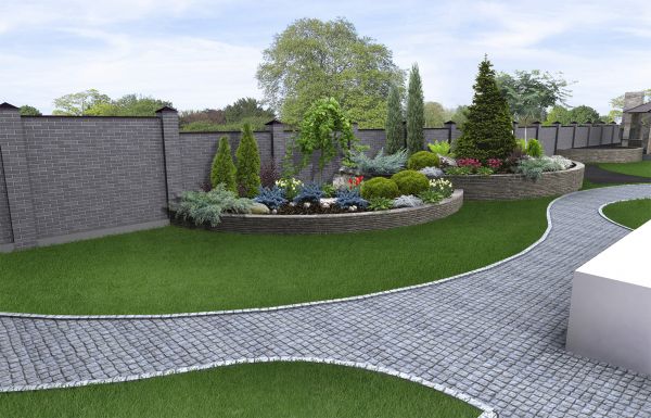Curved Edging Installation